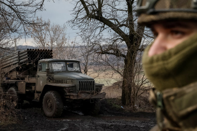 „Reuters“/„Scanpix“/Karas Ukrainoje 