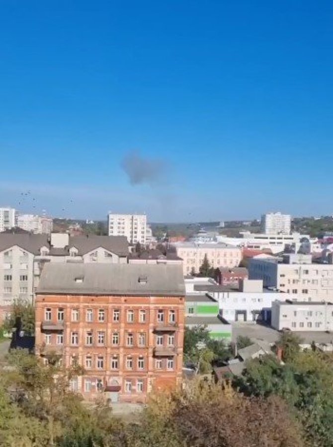 Kadras iš vaizdo įrašo/Ukraina smogė Kurskui