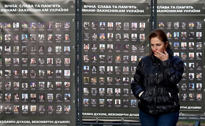 „AFP“/„Scanpix“/Moteris Rusijoje