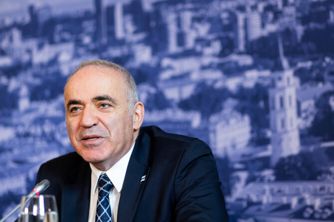 Žygimanto Gedvilos / BNS nuotr./Garry Kasparovas
