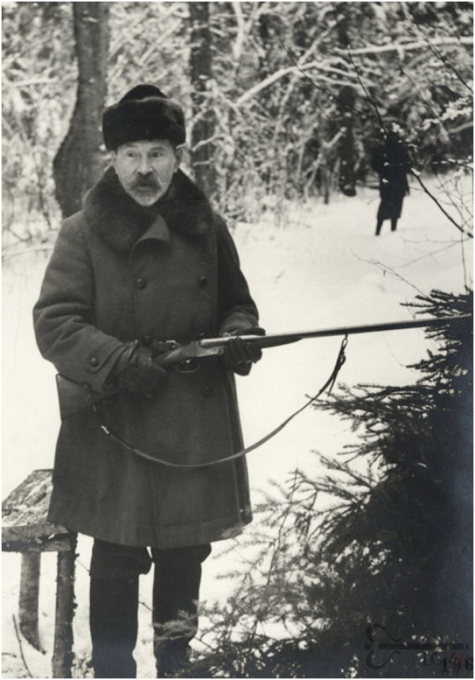 Partnerio nuotr./Prezidentas Antanas Smetona medžioklės linijoje, 1939 m., (LCVA, A075-P196).