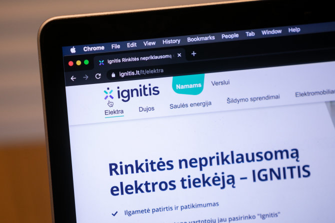 Žygimanto Gedvilos / BNS nuotr./„Ignitis“