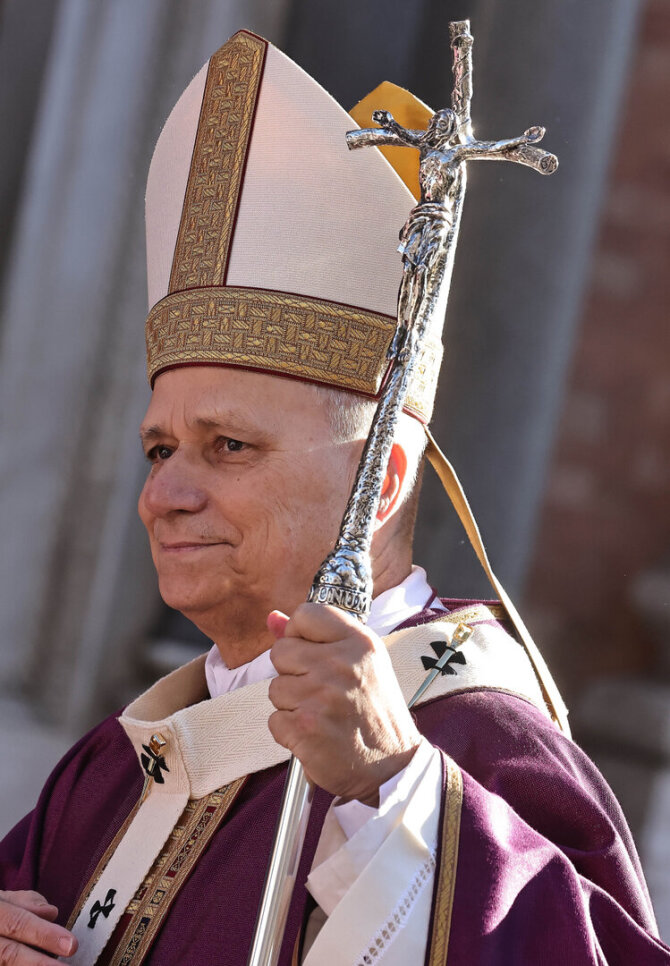 Popiežius Leonas XIV / Evandro Inetti / ZUMAPRESS.com
