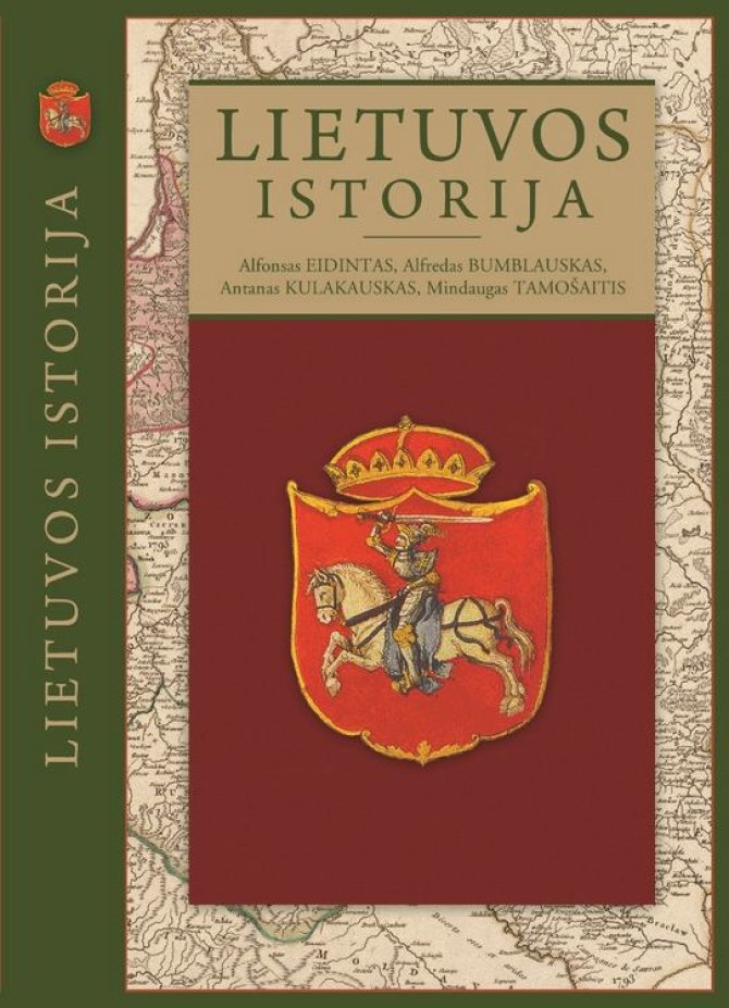 URM nuotr./Knygos „Lietuvos istorija“ viršelis