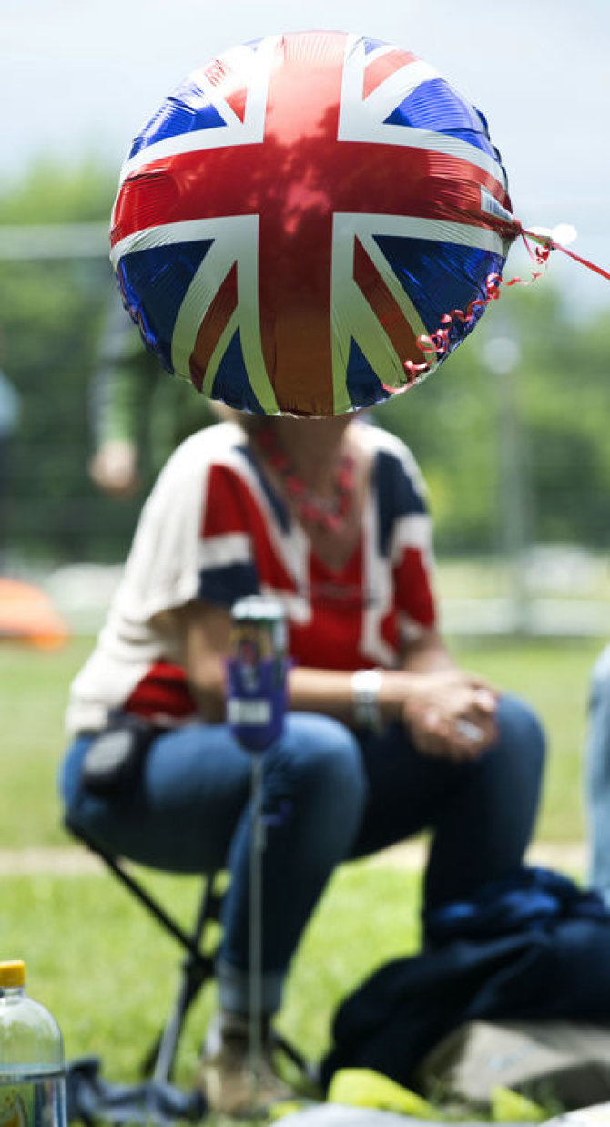 AFP/„Scanpix“ nuotr./Jungtinės Karalystės vėliava