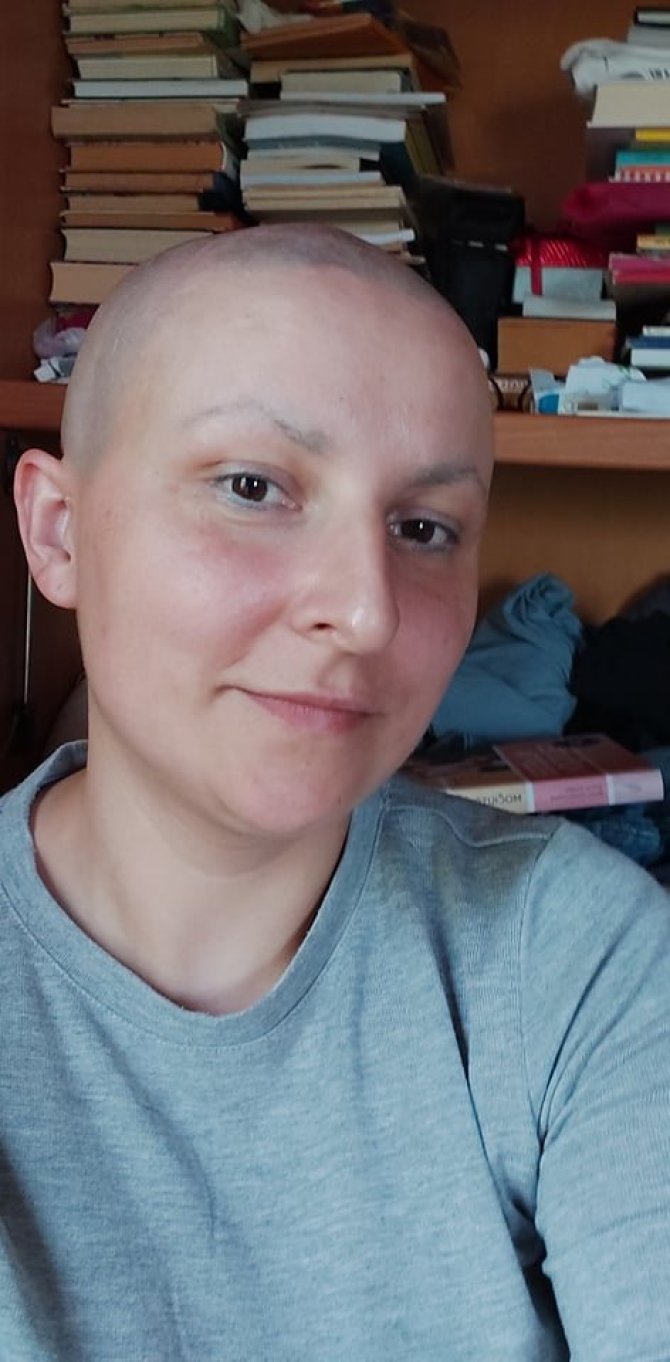 Asmeninė nuotr./Sunkia onkologine liga serganti Vilija Ročkaitė