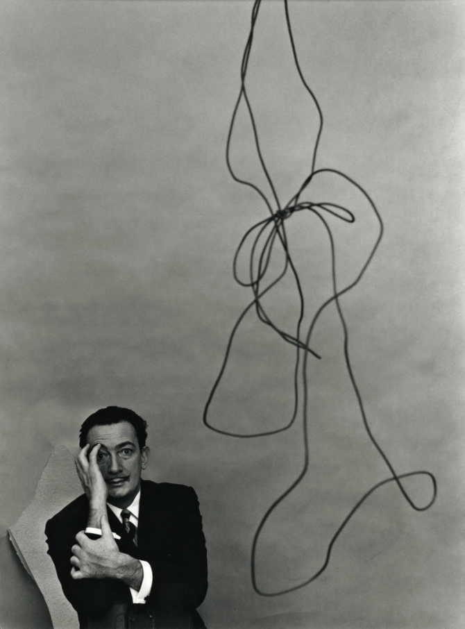 Dailininkas Salvadoras Dali, Niujorkas, 1951 m. © 1951 Arnold Newman. Getty Images
