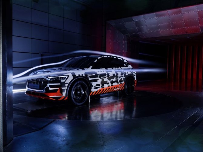 Audi nuotr./„Audi e-tron“