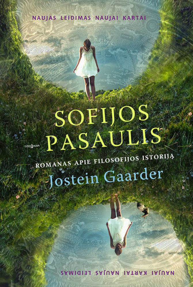 Knygos viršelis/Jostein Gaarder “Sofijos pasaulis“ 
