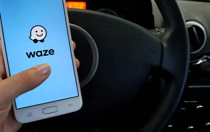 Shutterstock nuotr./Waze