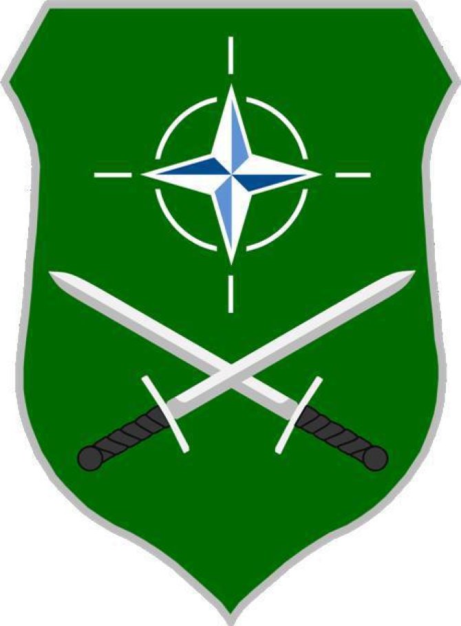 lc.nato.int nuotr./Sąjungininkų Sausumos pajėgų vadavietės emblema