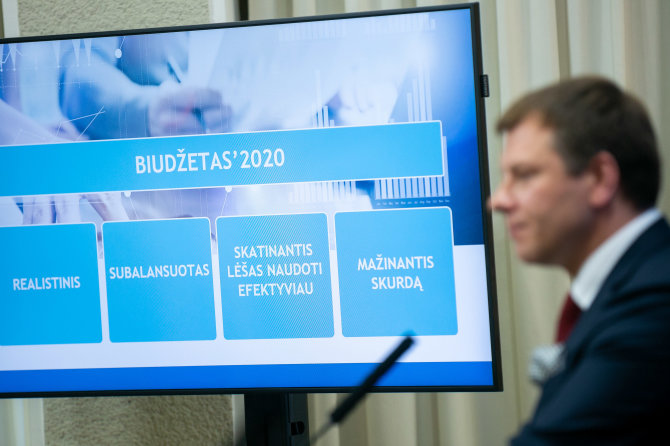 Žygimanto Gedvilos / 15min nuotr./Vyriausybėje pristatytas kitų metų valstybės biudžeto projektas