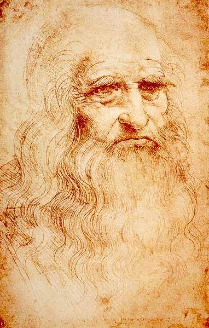 Wikipedia Commons pav./Paveikslas, laikomas Leonardi da Vinci autoportretu