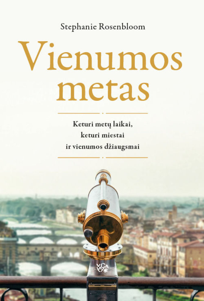 Leidyklos VAGA nuotr./Knygos „Vienumos metas“ viršelis