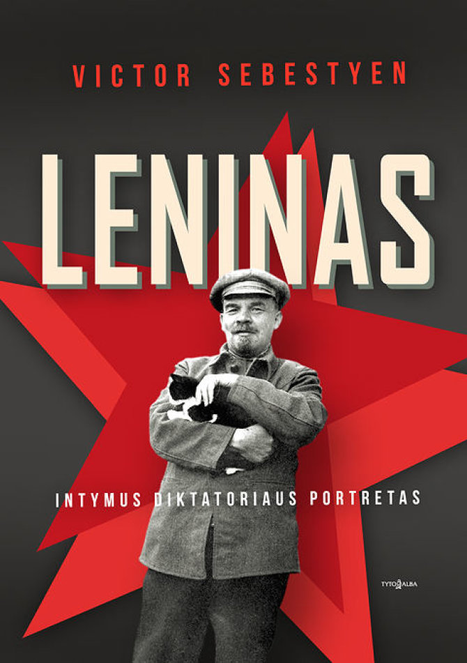 Knygos viršelis/Victoras Sebestyenas „Leninas: intymus diktatoriaus portretas“