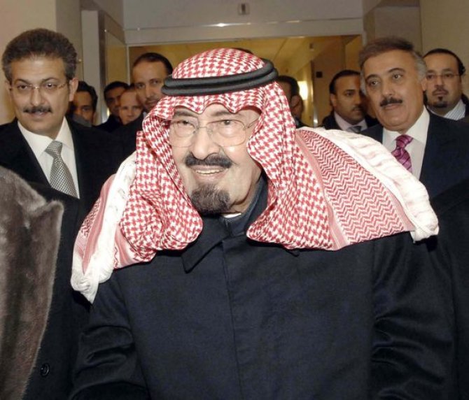 „Reuters“/„Scanpix“ nuotr./Saudo Arabijos karalius Abdullah