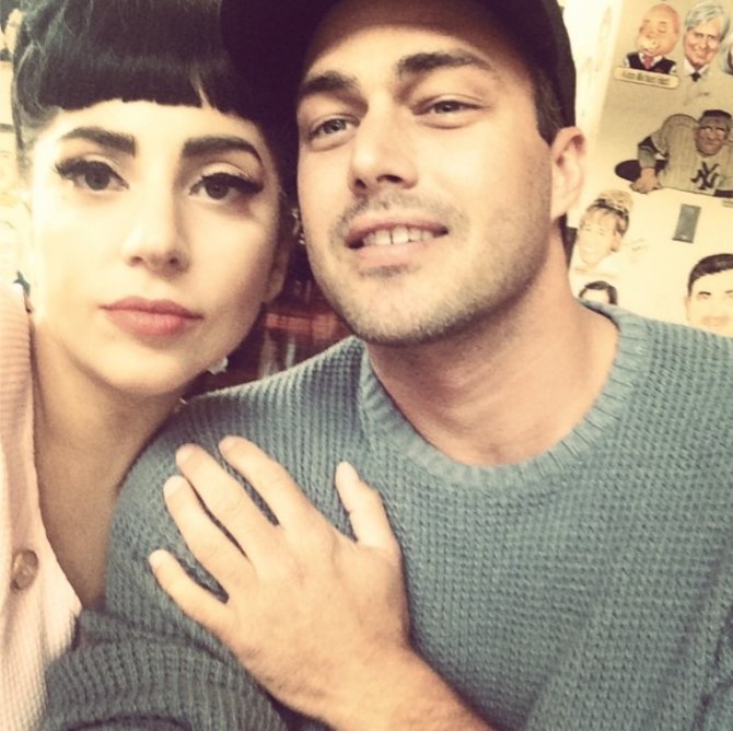 „Instagram“ nuotr./Lady Gaga ir Tayloras Kinney