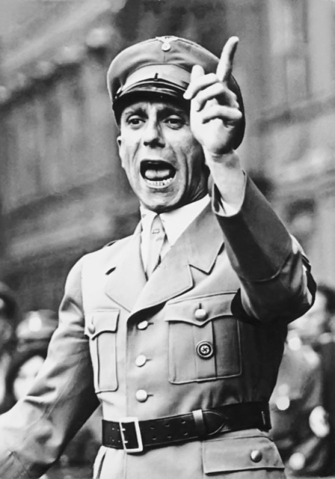 Vokietijos federalinio archyvo nuotr./Josephas Goebbelsas