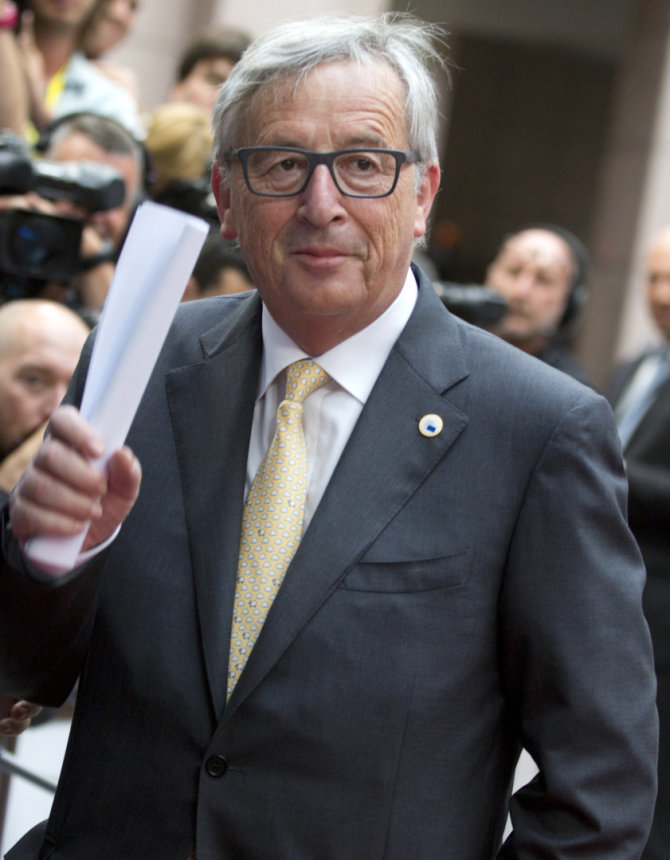 „Scanpix“ nuotr./Jeanas-Claude'as Junckeris