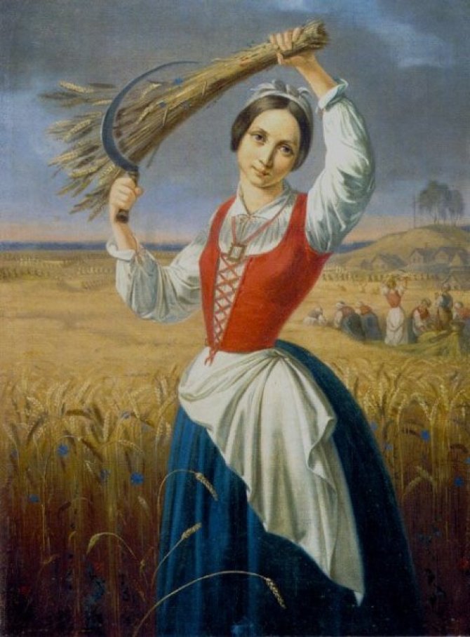 K.Rusecko „Pjovėja“ (1844)
