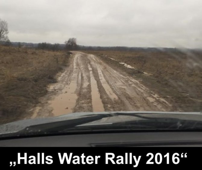 „Halls Water Rally“