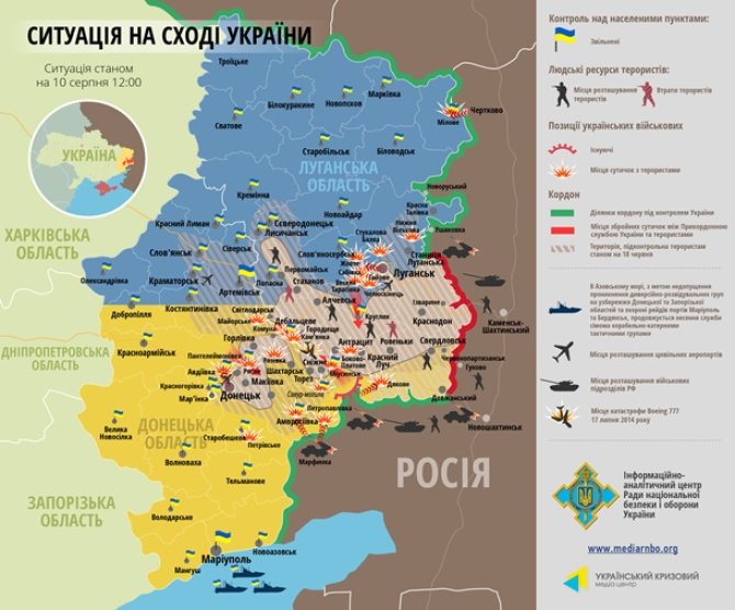nashidni.org nuotrauka/Situacija rytų Ukrainoje rugpjūčio 10 d.