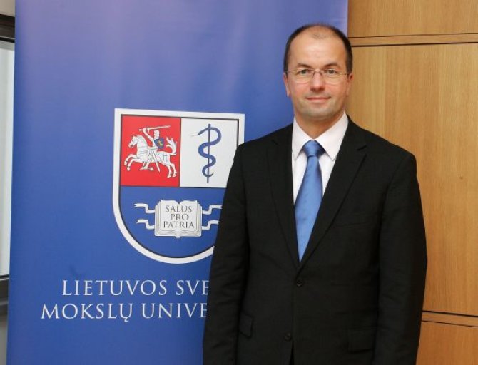 A.Koroliovo nuotr./LSMU rektorius prof. Remigijus Žaliūnas