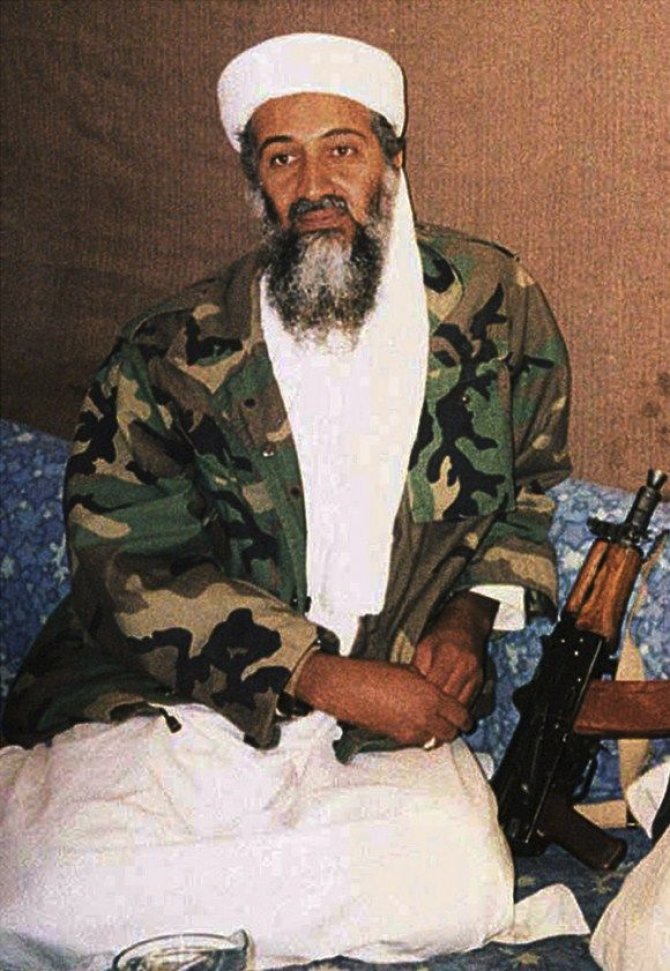 „Reuters“/„Scanpix“ nuotr./Osama bin Ladenas (2001 lapkričio 10 d.)