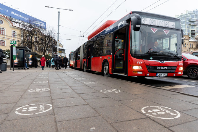 Žygimanto Gedvilos / BNS nuotr./Vilniaus viešasis transportas