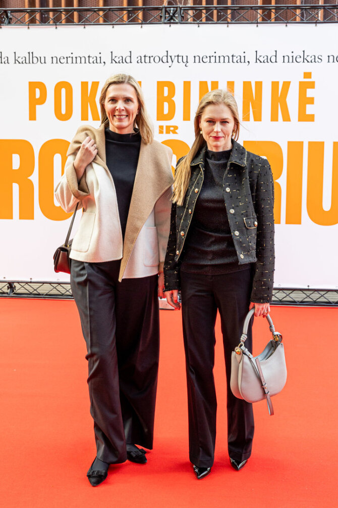 Pauliaus Peleckio / BNS nuotr./Filmo „Pokalbininkė ir Profesorius“ premjeros svečiai