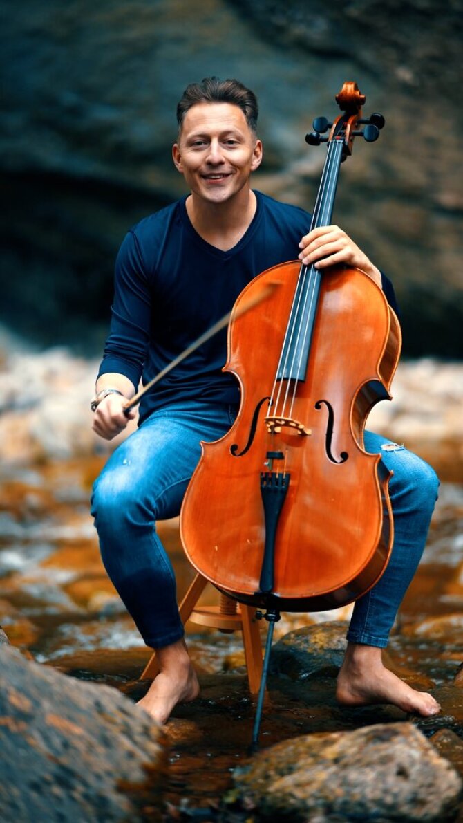 Asmeninio albumo nuotr./Violončelininkas JodokCello