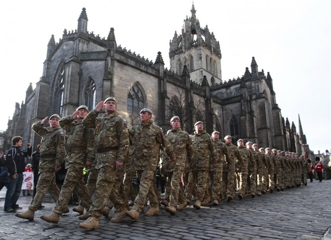 Reuters/Scanpix nuotr./Didžiosios Britanijos kariai
