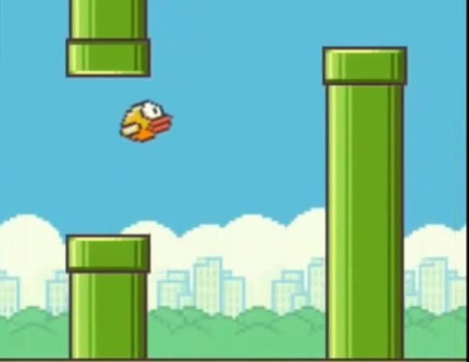 Youtube nuotr./Žaidimas „Flappy Bird“