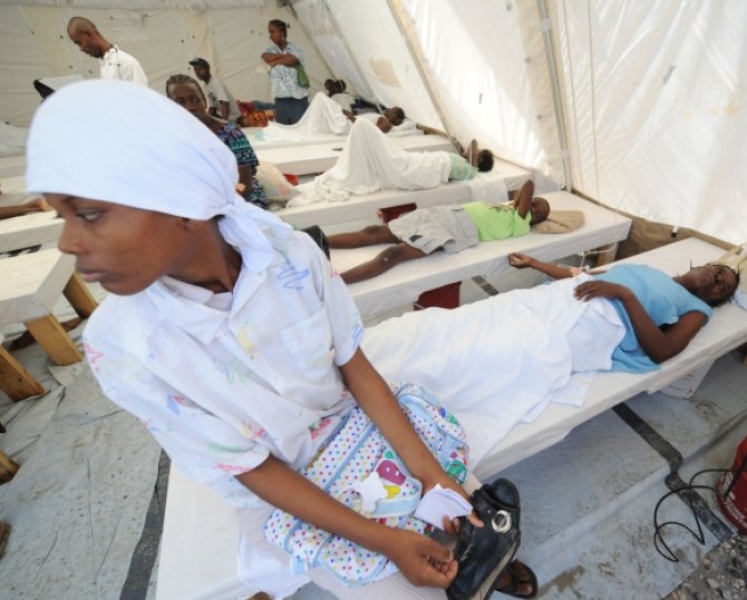 AFP/„Scanpix“ nuotr./cholera