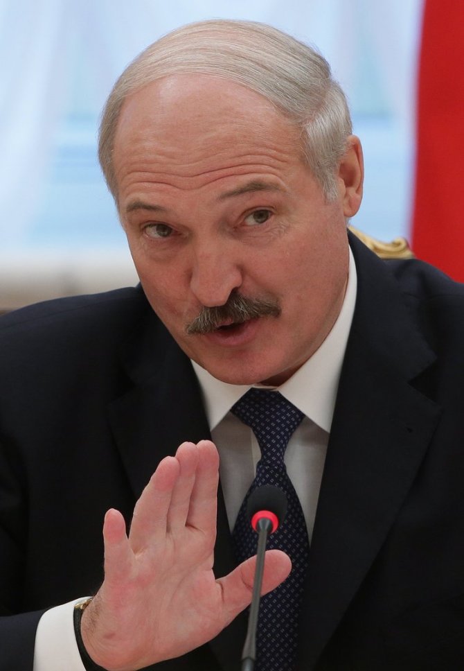 „Scanpix“/ITAR-TASS nuotr./Aliaksandras Lukašenka