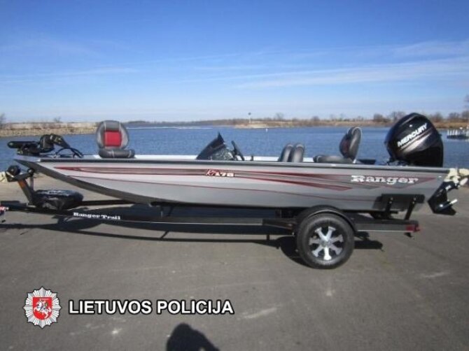 Policijos nuotr./Pavogtas kateris