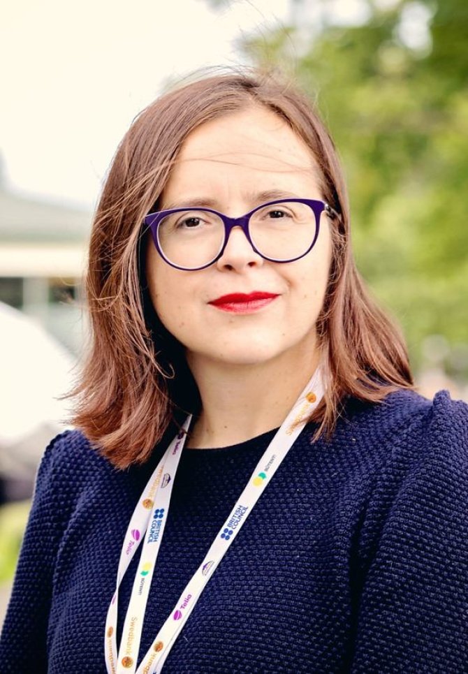 Jurgita Ribinskaitė-Glatzer. Photo Gabija Jakimavičiūtė