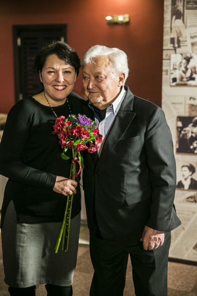 Viganto Ovadnevo/Žmonės.lt nuotr./Lolita Bytautaitė ir Algimantas Čekuolis