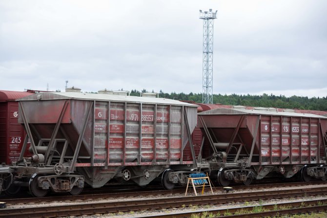 Žygimanto Gedvilos / 15min nuotr./Krovininiai vagonai