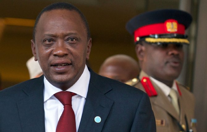 AFP/„Scanpix“ nuotr./Kenijos prezidentas Uhuru Kenyatta