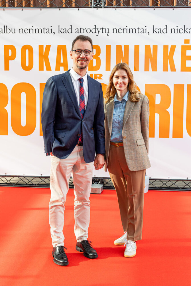 Pauliaus Peleckio / BNS nuotr./Filmo „Pokalbininkė ir Profesorius“ premjeros svečiai
