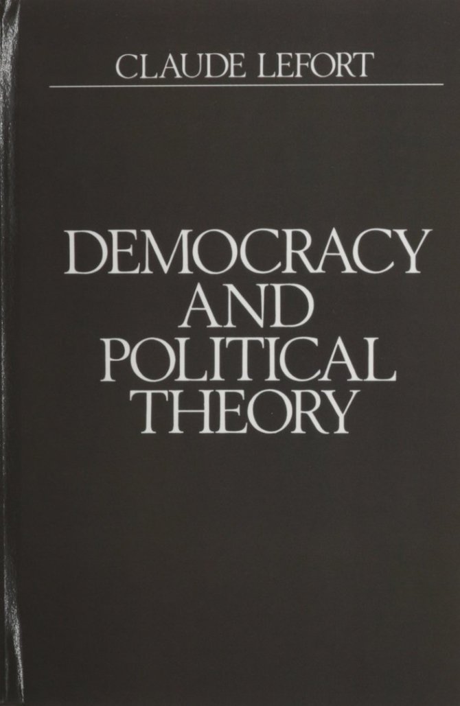 C.Lefortas. Democracy and Political Theory