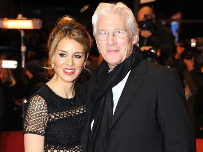 Richardas Gere'as ir Alejandra Silva