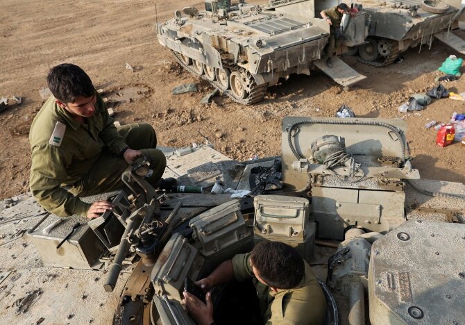„Reuters“/„Scanpix“ nuotr./Izraelio kariai