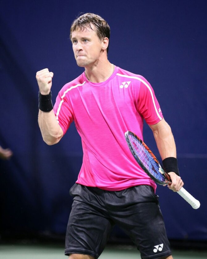 „@ulysseel“ nuotr./Ričardas Berankis „US Open“ starte nugalėjo Maleką Jazirį