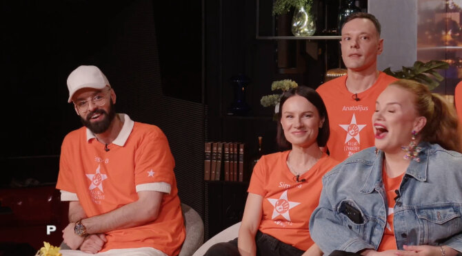 TV3 nuotr./„Kelias į žvaigždes“ dalyviai laidoje „Gero vakaro šou“