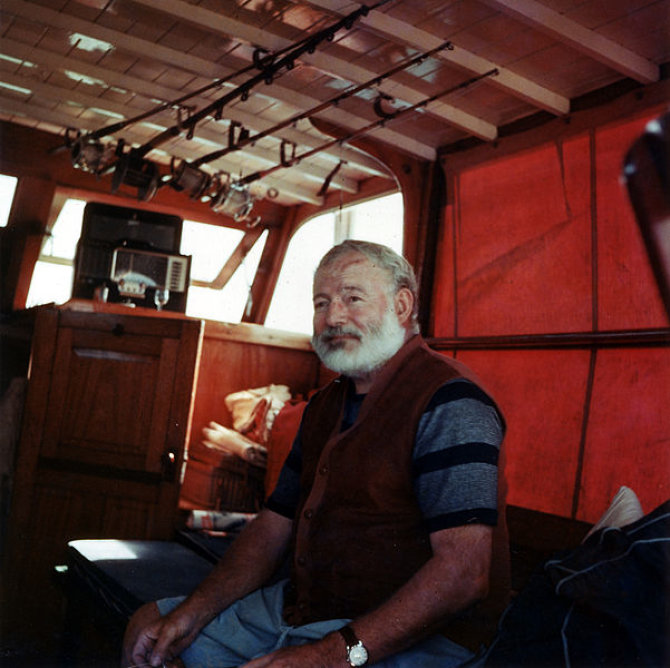 Nuotr. iš „Wikipedia“/Ernestas Hemingway'us