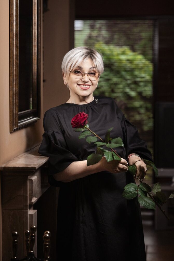 Ana Rosso nuotr./Jelena Tulčina su vyru Feliksu