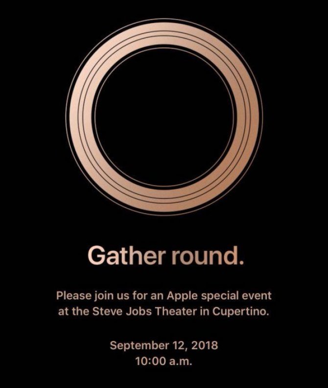 Apple nuotr./„Apple“ kvietimas į renginį