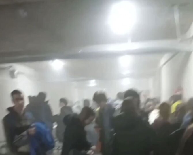 Stopkadras/Sprogimas Dnipro mokykloje